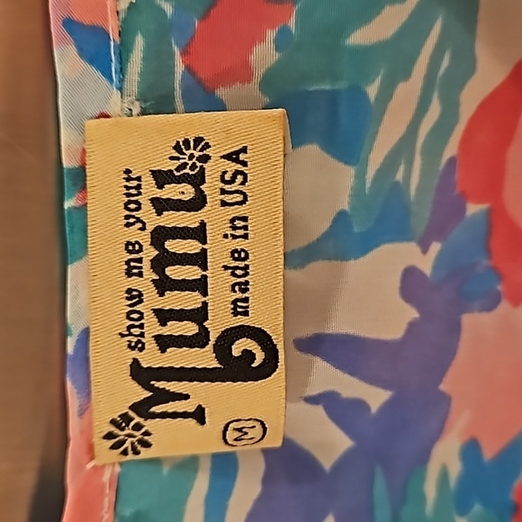 💕SHOW ME YOUR MUMU💕 Peta Tunic Swimsuit Coverup ~ Vintage Floral Print Medium - Picture 6 of 7